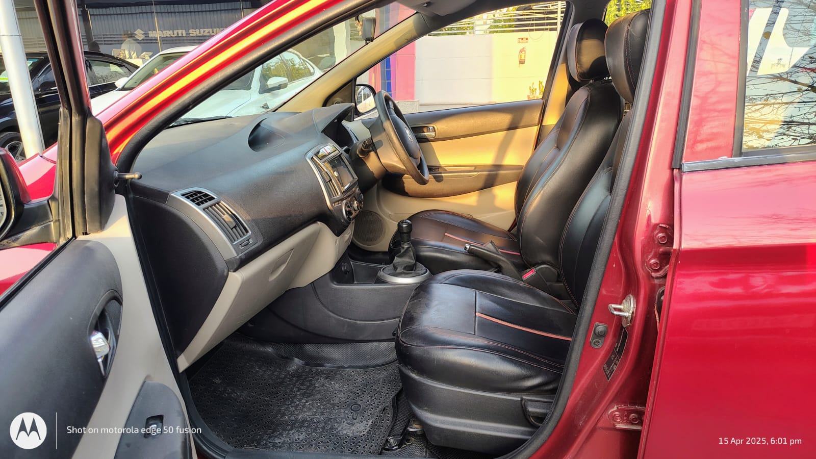 Hyundai- I-20 Magna Red
